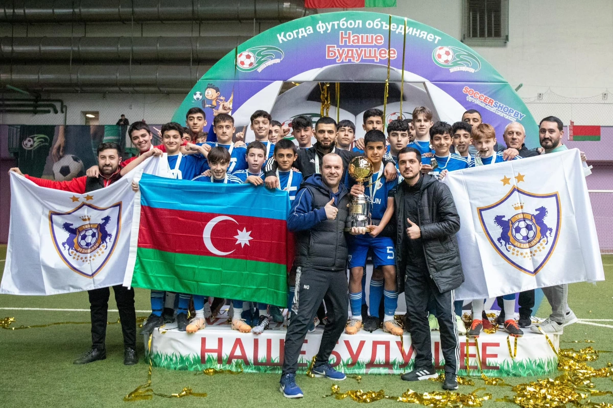 “Qarabağ”ın U-14 komandası Minskdə keçirilən turnirdə çempion olub - FOTO